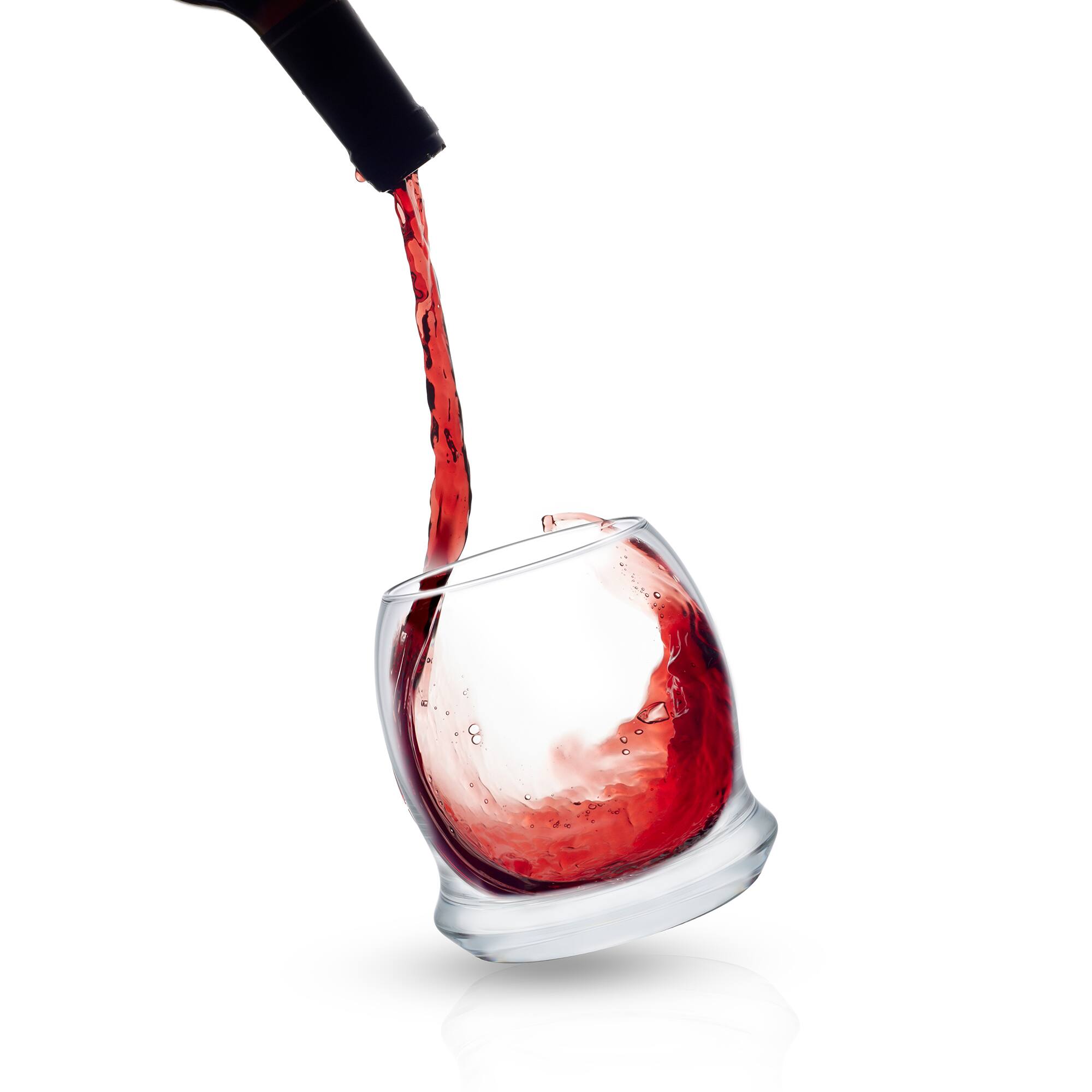 JoyJolt® Cosmos Crystal Stemless Wine Glasses, 4ct.